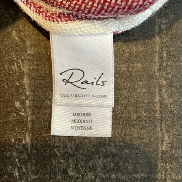 Rails for Anthropologie deep V front long sleeve dress - Picture 14 of 16